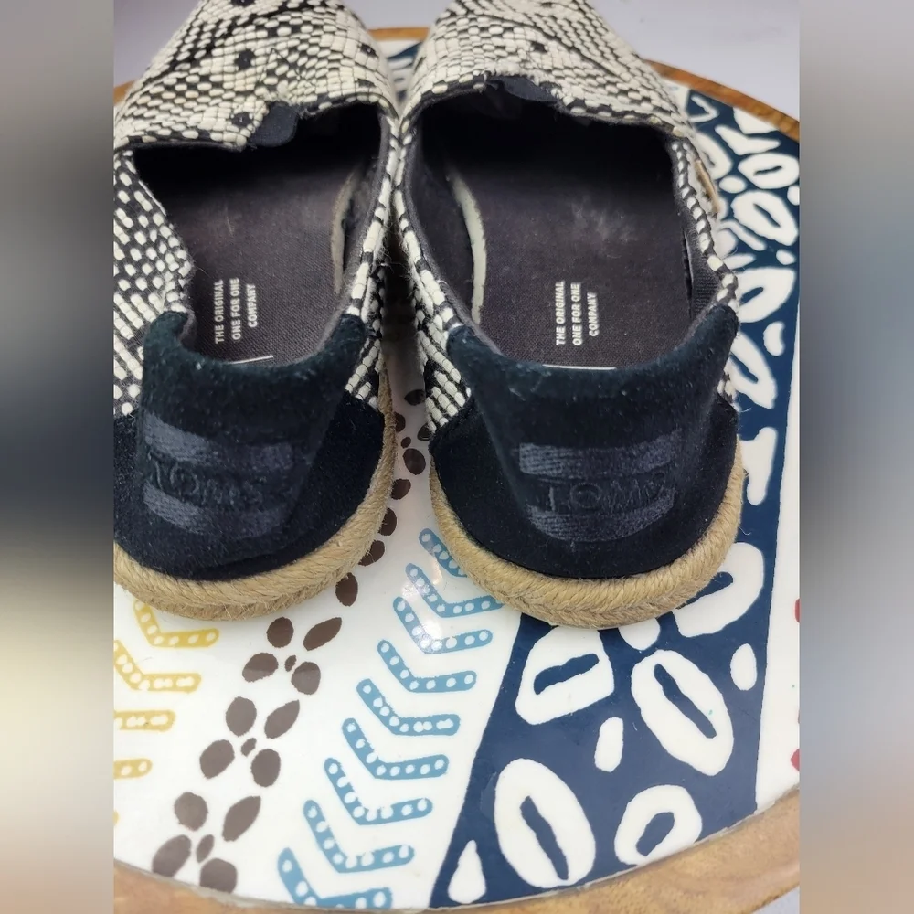 Toms Alpargata Rope‎ Women's Espardilles Size 6.5